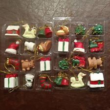 Vintage Variety Christmas Giftco Inc Set Of 24 Mini Hanging Ornaments New In Box picture