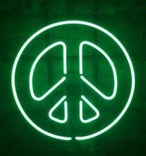 Peace Symbol Green 12