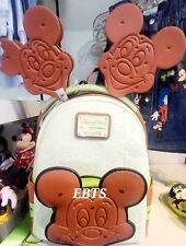 Disney Parks Mickey Ice Cream Sandwich Backpack Loungefly With Ears NWT picture