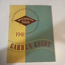 Vintage 1941 Seed Catalog, Woodruff Seeds, Milford, CT picture