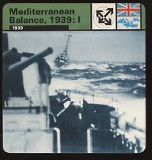 Mediterranean 1939: I Edito Service Card Second World War II Politics Strategy picture