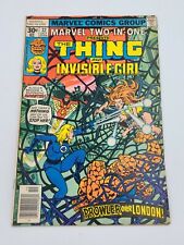 1977 MARVEL TWO-IN-ONE The THING and INVISIBLE GIRL #32 Oct 1977 picture
