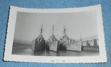 1956 Photo US Navy Destroyers USS Perkins John R Craig & Orleck 877 885 886 CA? picture