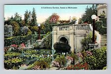 CA-California, Garden, Scene In Midwinter, Antique, Vintage Postcard picture