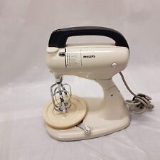 Vintage 1938 PHILIPS MIXER White 10 speed Stand or Handheld TESTED WORKS picture