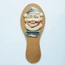 Vintage Halloween Dual-sided Clapper Noisemaker Clown Germany 1920's Very Rare picture