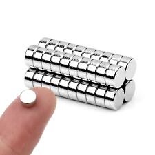 40pcs Small Magnets,Round Refrigerator Magnets, Small Cylinder Fridge Magnets... picture
