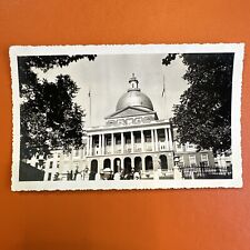 VINTAGE PHOTO Boston, Massachusetts STATE CAPITOL BUILDING Capital Original picture
