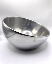 VTG Nambe Tilted Bowl 647 Silver - Not Polished 7” picture