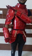 18GA SCA Steel Medieval Half Body Plated Armor Suit Cuirass & Pauldrons Gauntlet picture