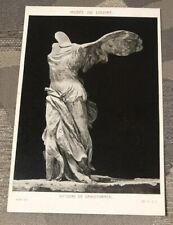 Musee Du Louvre Postcard Winged Victory of Samothrace Paris picture