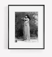 Photo: c1896 Sarah Bernhardt, 1844-1923 2 picture