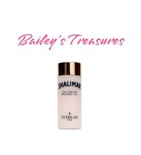 Vintage Guerlain Shalimar Perfumed Talc 1 oz SEE DESCRIPTION  picture