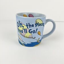 Dr Seuss Coffee Mug Oh The Places Youll Go Cup Balloons Blue Pink Yellow picture
