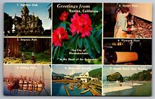 Postcard  Greetings from Eureka California Multi View Points of Interest   G 23 picture