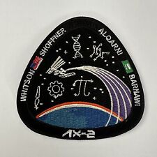 ORIGINAL SPACEX AX 2  DRAGON MISSION PATCH NASA FALCON 9 ISS 2023 picture