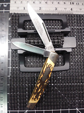 Vintage 1980's Sears Craftsman USA #95222 (2) Blade Pocketknife No Cracks picture