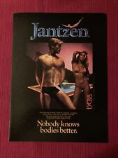 Jantzen Body art Swimwear Gay Interest 1980 Ad/Poster Promo Art picture