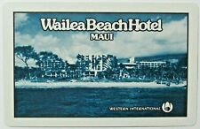 Wailea Beach Hotel Maui Hawaii Single Swap Playing Card Joker  picture