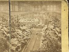 Horticultural Hall From Gallery 1876 Stereoview Centennial Celebration Phila PA picture