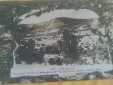 SCARCE 1908 C. M. WHITMORE RPPC POSTCARD MT. GREYLOCK NORTH ADAMS MASSACHUSETTS picture