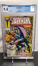 🔑🔥🔥🔥 Darkhawk 2 NEWSSTAND SCARCE CGC 9.4 1991 1st App. RARE 091004 picture