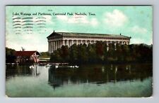 Nashville TN-Tennessee, Centennial Park, Lake Watauga, c1909 Vintage Postcard picture