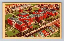 Trenton NJ-New Jersey, Birds Eye St Francis Hospital, Antique Vintage Postcard picture