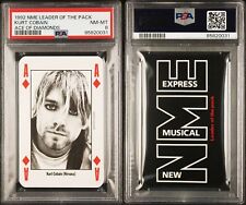 1992 New Musical Express NME KURT COBAIN PSA 8 NM MINT Rookie RC Nirvana picture