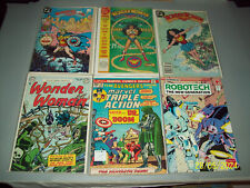 60 Comic Lot Wonder Woman Ghostbusters Watchmen Batman Apes Twisted Tarzan K44 picture