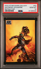 Vader & Boba Fett 2022 Topps Chrome Star Wars Galaxy Refractor Card #62 PSA 10 picture