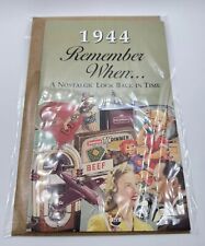 1944 Remember When -A Nostalgic Look Back In Time Kardlet 80th Birthday Card picture
