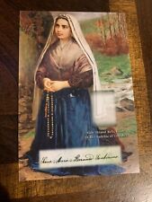 Saint Bernadette Of Lourdes Hair Strand lock speck Relic Catholic St. Soubirous picture