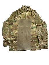US ARMY OCP MULTICAM COMBAT SHIRT TYPE II ADVANCED 1/4 ZIP FLAME RESISTANT D1 picture