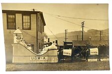 RPPC Early 1900s United Garment Workers of America Parade Float Real Photo PC picture