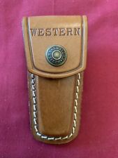 Vintage NOS Western Leather Knife Sheath. picture