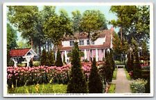 Detroit Pub~Sarasota Springs New York~Chauncey Olcott Residence~Vintage Postcard picture