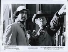 1980 Press Photo Chevy Chase Joe Camp Director of 