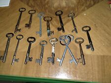 Vintage Lot A of Skeleton Keys 15 pcs Door Cabinet Craft picture