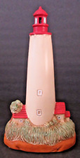 VINTAGE Lefton Cape May Point Lighthouse Ceramic Musical Plays 