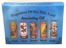 Anointing Oil Holy Land Blessed Purifying Healing Myrrh Nard Jasmin Amber Rose picture