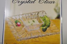 Crystal Clear Alexandria  Chip and Dip by Jay Companies - NIB picture