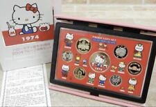 Sanrio Hello Kitty Proof Coins Set 2004 Born 30th Anniversary  silver from Japan picture