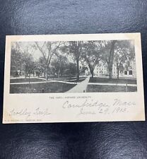 c.1901-07 The Yard Harvard University Postcard   Unposted picture
