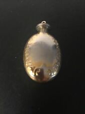 ANTIQUE VICTORIAN GOLD FILL CHATELAINE PERFUME BOTTLE WITH DAPPER picture