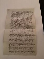 1844 HW Document Henry Cornelius Congressman Robert McClellan  H W Livingston NY picture