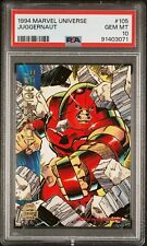 1994 Marvel Universe Juggernaut #105 PSA 10 picture