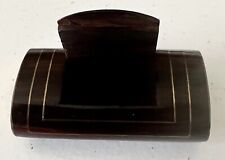Antique Wooden / Brass Snuff Box picture
