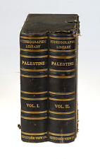 Keystone View Co Stereographic Library PALESTINE Vol.I and Vol. II, 100 Photos picture