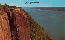 Palisades Interstate Park NJ New Jersey State Line Lookout Vtg Postcard S6 picture